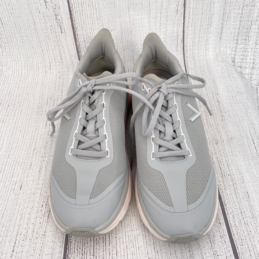 Vionic Walk Max Slip On Sneakers Womens 10 Grey Pink Orthotic Walking Shoes - Picture 3 of 8